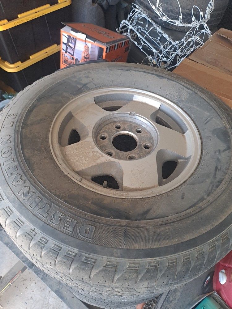 Checy 6 Lug 16 Inch Rimsand Tires