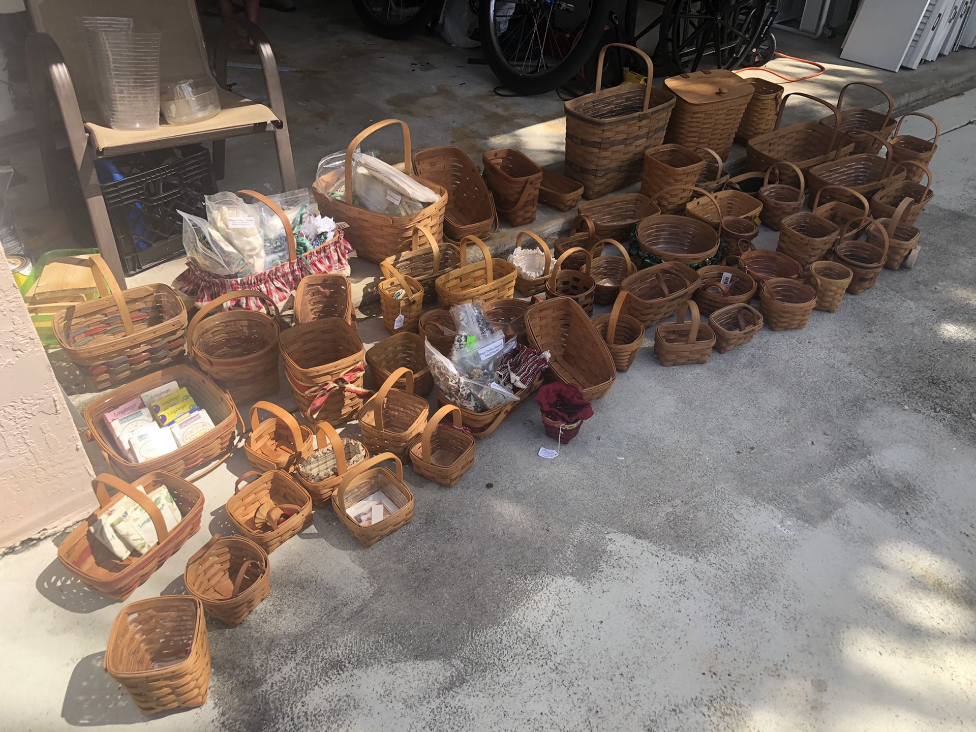 Handmade Longaberger Baskets