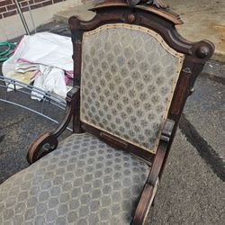 Vintage / Antique Wooden Chair For Restoration,  Very Strong And Beautiful, Best Offer.