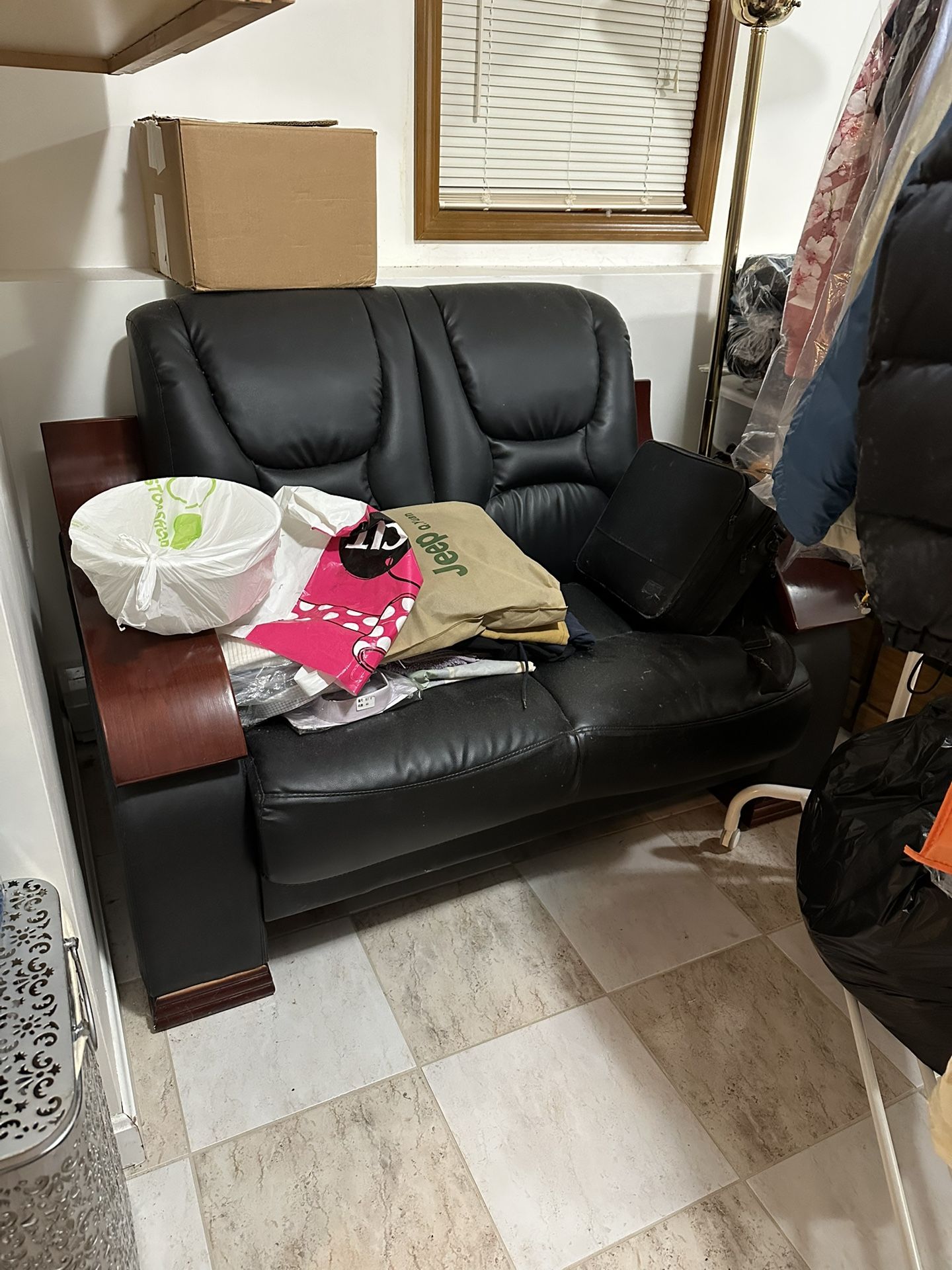 Leather Couch *Brand New*