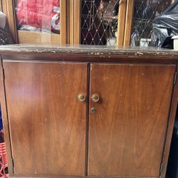 FREE Heavy Wood Cabinet