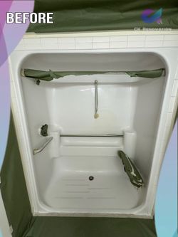 Shower Fiverglass💠Reglazed🔝☑️GreatQuality