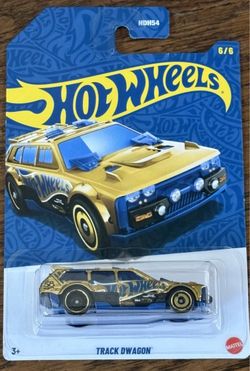 Hot Wheels 2026 58th Anniversary BLUE & GOLD Track Dwagon CHASE 6/6