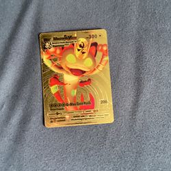 Pokémon Card Meowth (Vmax)