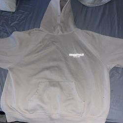 essentials hoodie w/ small defects