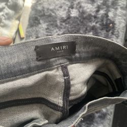 Mx1 Gray Playboii Jeans White Patch 