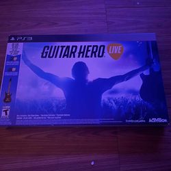 Guitar hero live game guitar