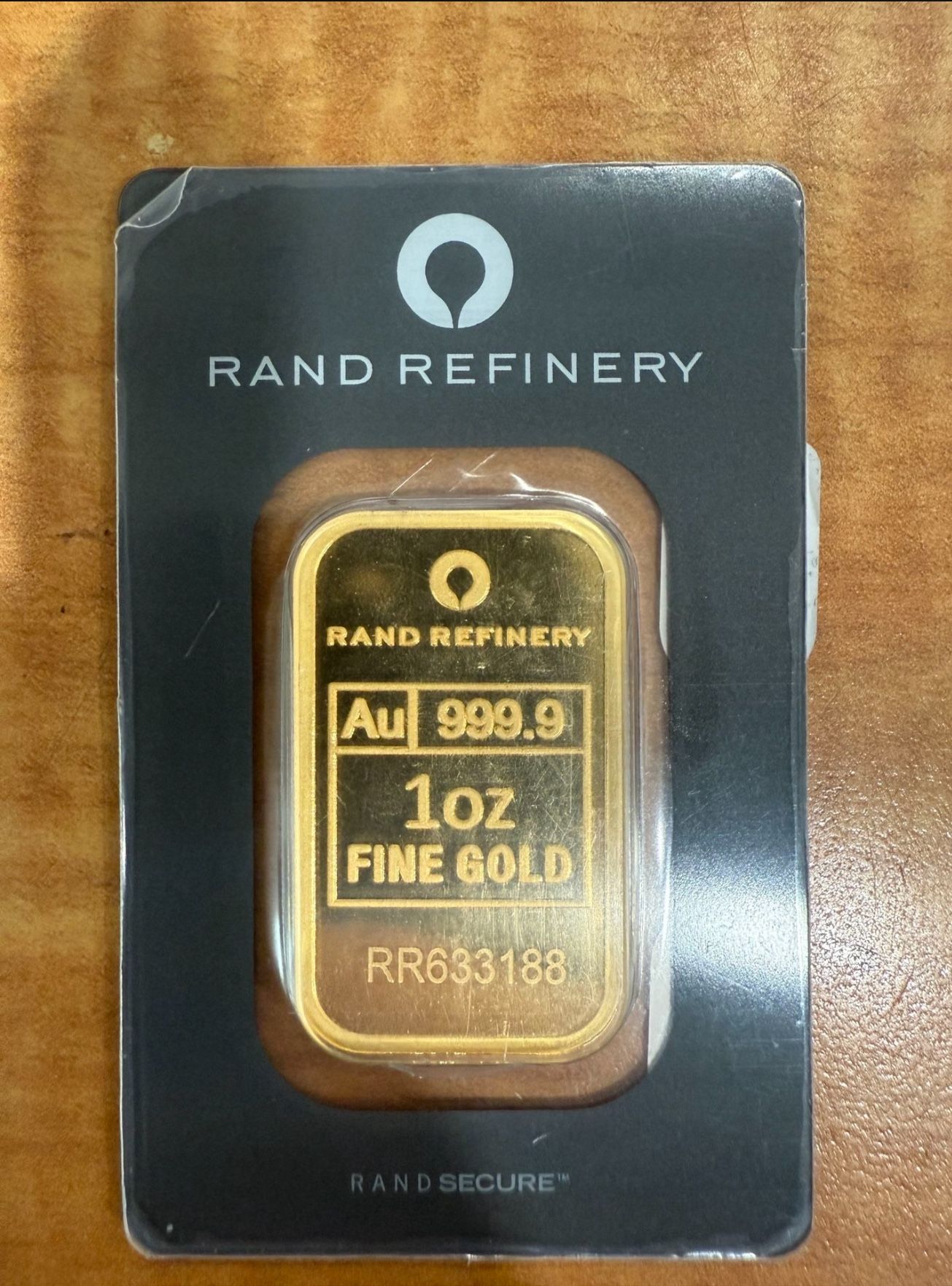 Rand Refinery Misc 24K 1ounce Fine Gold 999.9