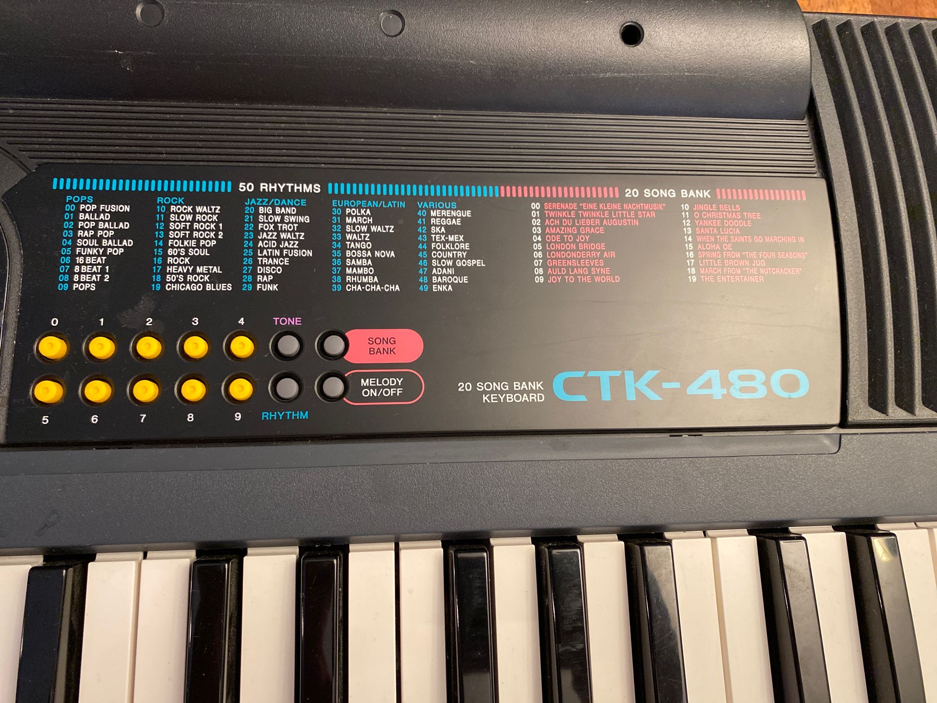 Casio CTK 480 Keyboard