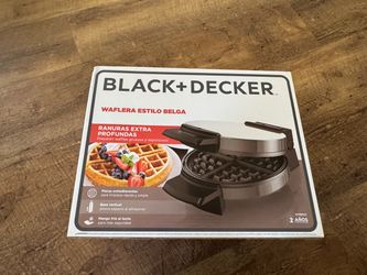 Belgian waffle maker