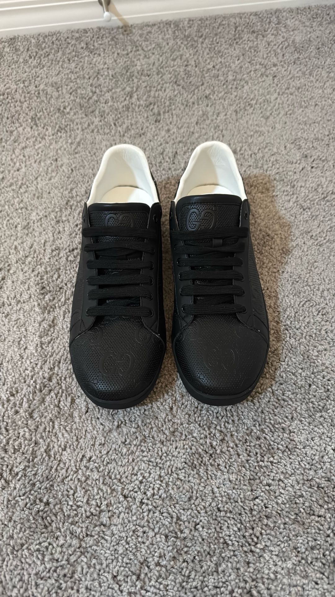 Original Ace Gucci Shoes Sneakers GG Men’s Wear Shoe Size 45”EU