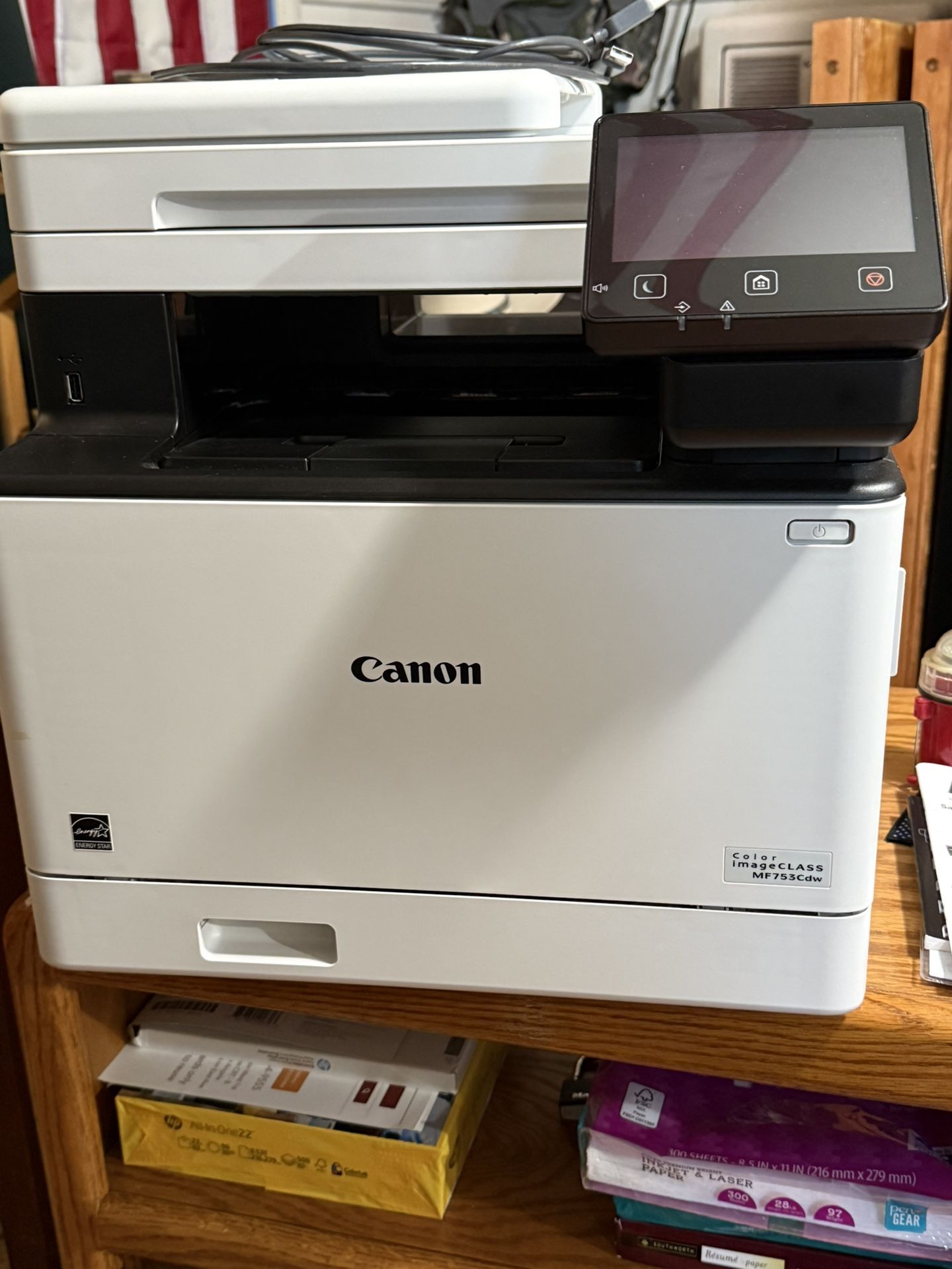 Canon Color imageCLASS MF753Cdw Wireless All-in-One Laser Printer – Excellent Condition