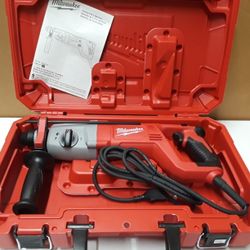 New! Milwaukee Corded SDS Plus 1 Inch Roto Hammer