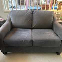 Gray Loveseat