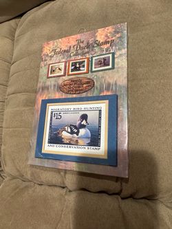 New Vintage 1998 The federal Duck Stamp Collection 20 Jumbo Postcards -in original packing