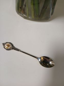 Leaf design spoon
