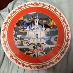 Disneyland Resort Vintage Plates