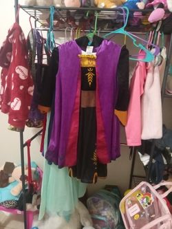 Disfraz De Anna Frozen 5 Dolares 4 A 6anos