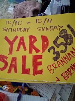 Yard Sale/Estates Sale