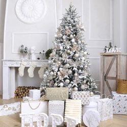 Christmas Balls Ornaments -36pcs Shatterproof Christmas Tree Decorations with Hanging Loop for Xmas Tree Wedding Holiday Party Home Decor,6 Styles in 