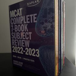 2023 MCAT 7 Book Subject Review