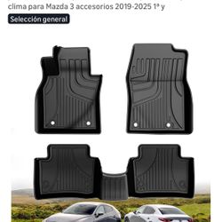Floor Mats For Mazda 2019 - 2025 