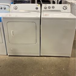 Top Load Washer/dryer Set