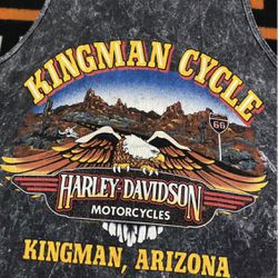 VTG 1993 Harley Davidson Tank Top Medium Men 31 Years Old Tie dye Style, ARIZONA