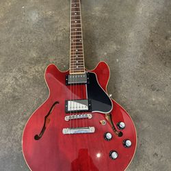 Gibson Custom Shop ES-339 Guitar 2008 Cherry Red