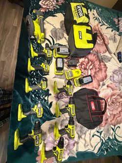Ryobi tool lot