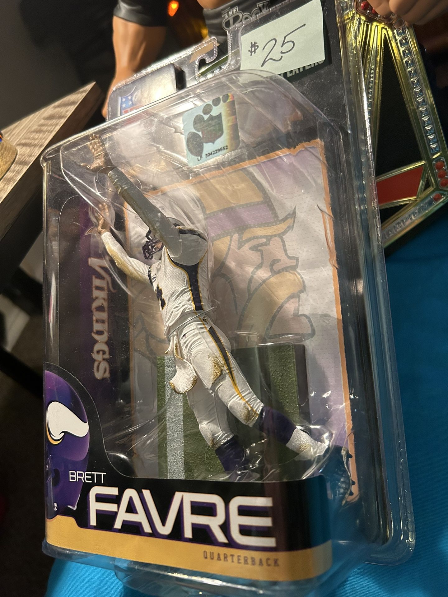 Brett Favre - Minnesota Vikings - Action Figure