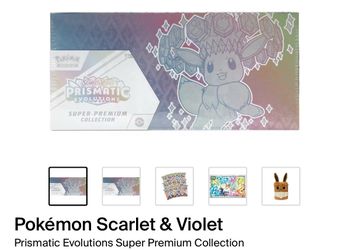 Pokemon Prismatic Evolutions SPC