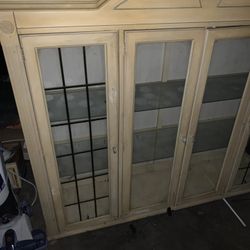 Vintage China Cabinet Display Case