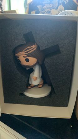 Jesus Carrying Cross Vinyl Figure #pop #figurine #gift