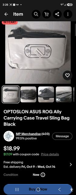 Rog ally sling bag
