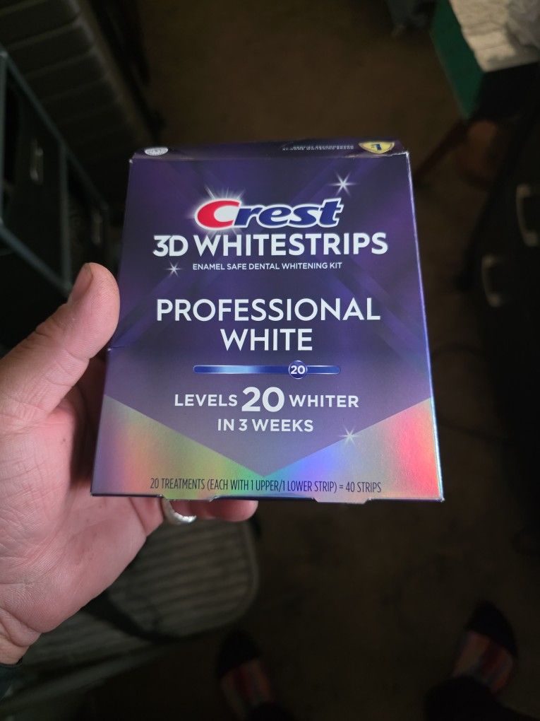 Crest 3d Whitestrips (Professional White- 40 Strips)