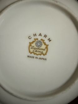 Japan "Charm" Pattern Dinner/Salad/dessert Plates