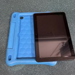 Amazon Fire Tablet With Rubber Case