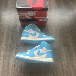 Jordan 1 retro “Unc reimagined” sizes 8-9 men’s