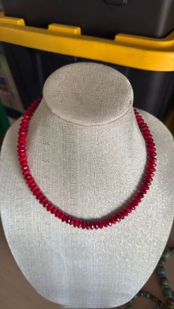 Red necklace