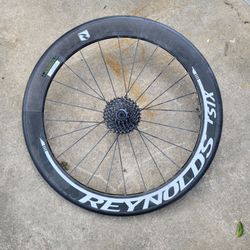 carbon rear wheel 700c rim brake used for parts for Sale in San Antonio ...