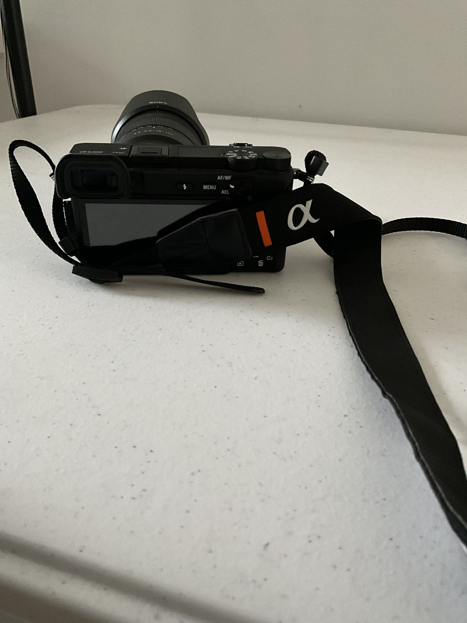 Sony Alpha A6400 Mirrorless 4k Video Camera With E18-135mm f3.5-5.6 OSS Lens - Black