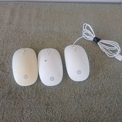 3 HP Mouses 