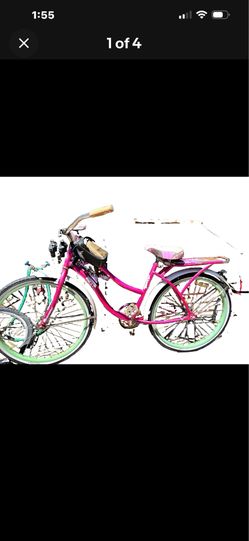 Panama Jack 26” Women’s Beach Cruiser Bicycle – Pink 26” –