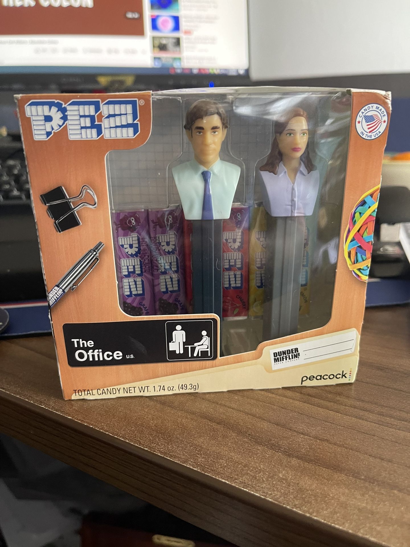 The Office Jim & Pam Pez Dispensers Still In Box