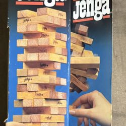 Vintage Milton Bradley 1986 Jenga