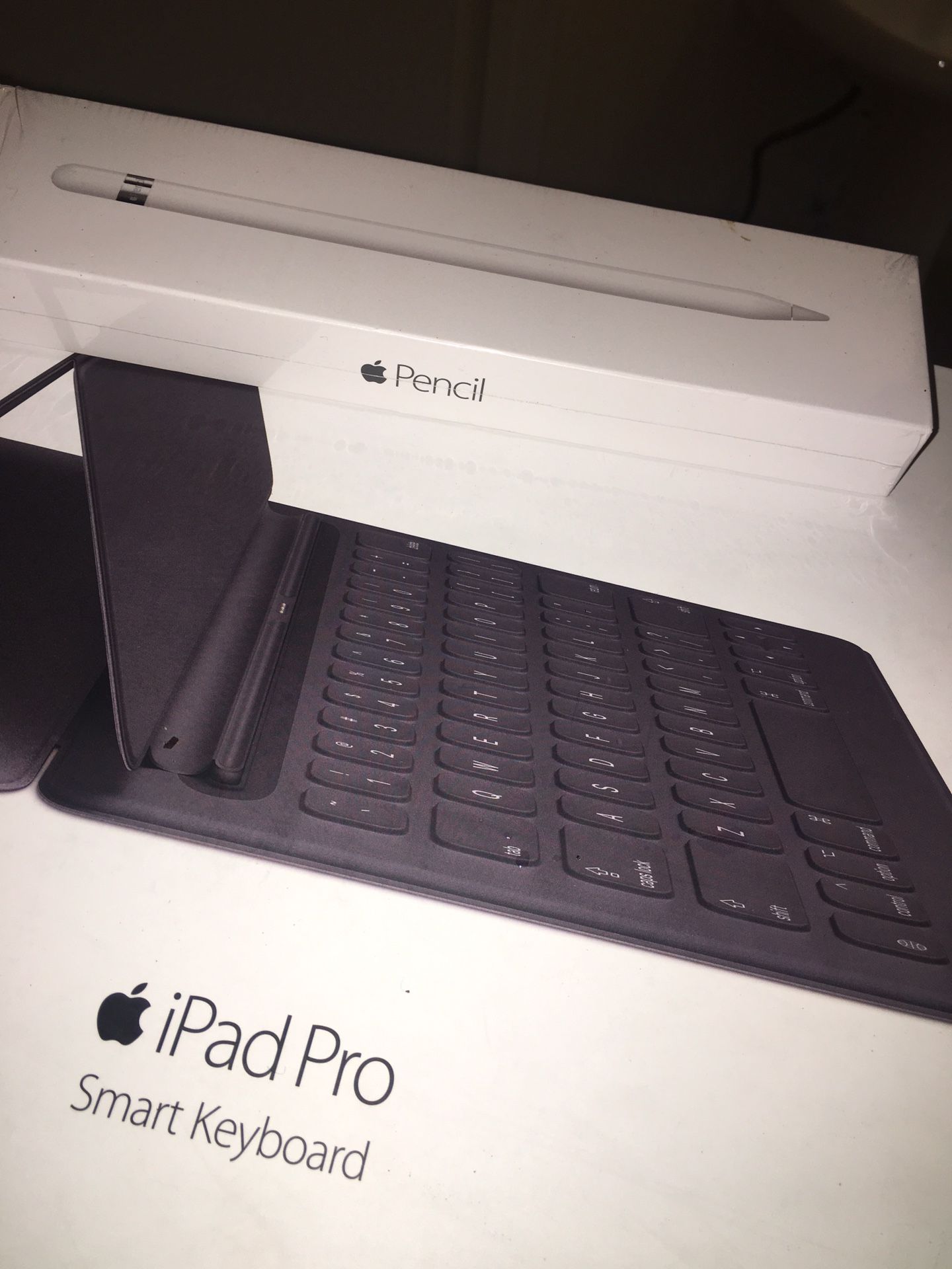 iPad Pro Smart Keyboard and Apple Pencil $80
