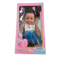 2021 Orijin Bees Positively Puffy Bee Baby Doll 12" New