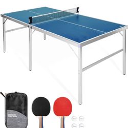 Foldable Table Tennis Game Set