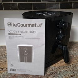 ELITE GOURMET 1-QUART OIL-FREE AIR FRYER